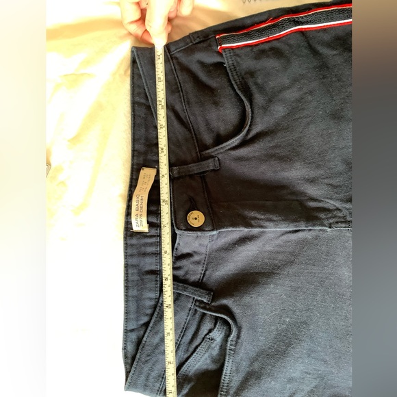 Zara Navy Jeans- Size 8 - Picture 7 of 8